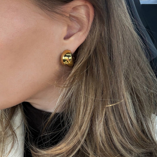 Chunky Round Earrings