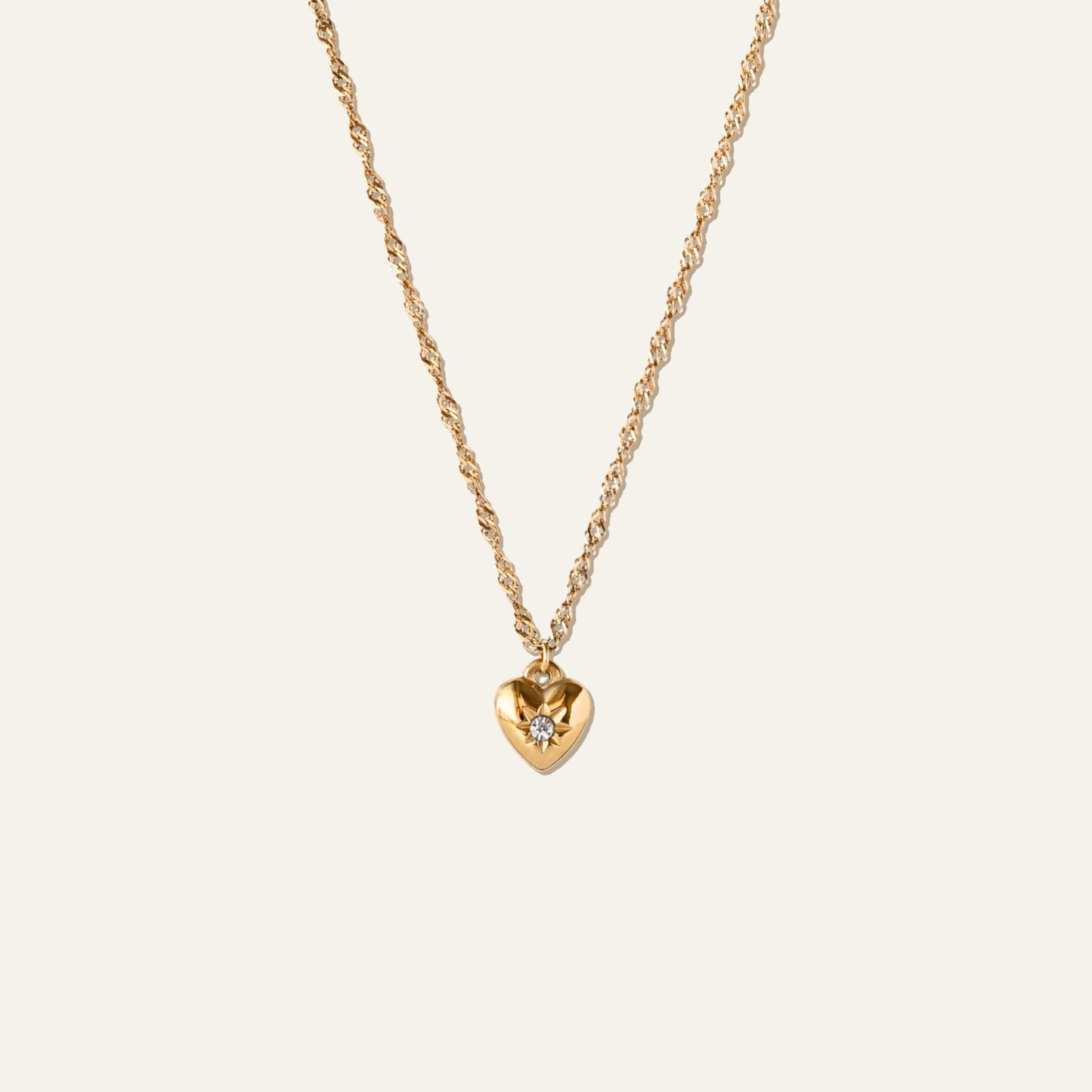 Vintage Heart Necklace