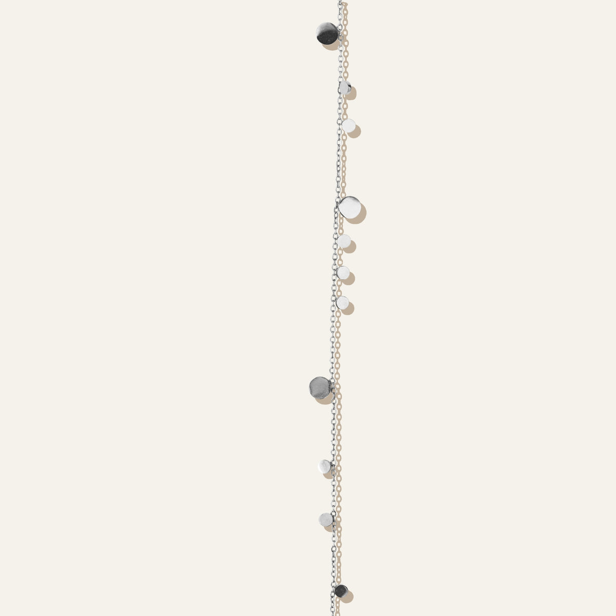 Sprinkles Necklace Silver