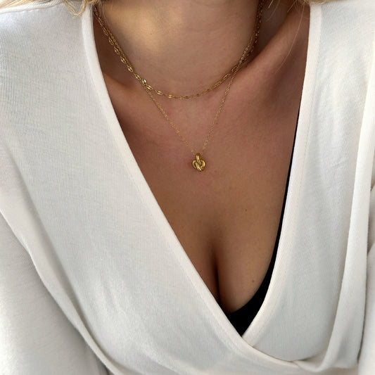 Knot Pendant Necklace
