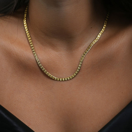 Vintage Snake Chain Necklace