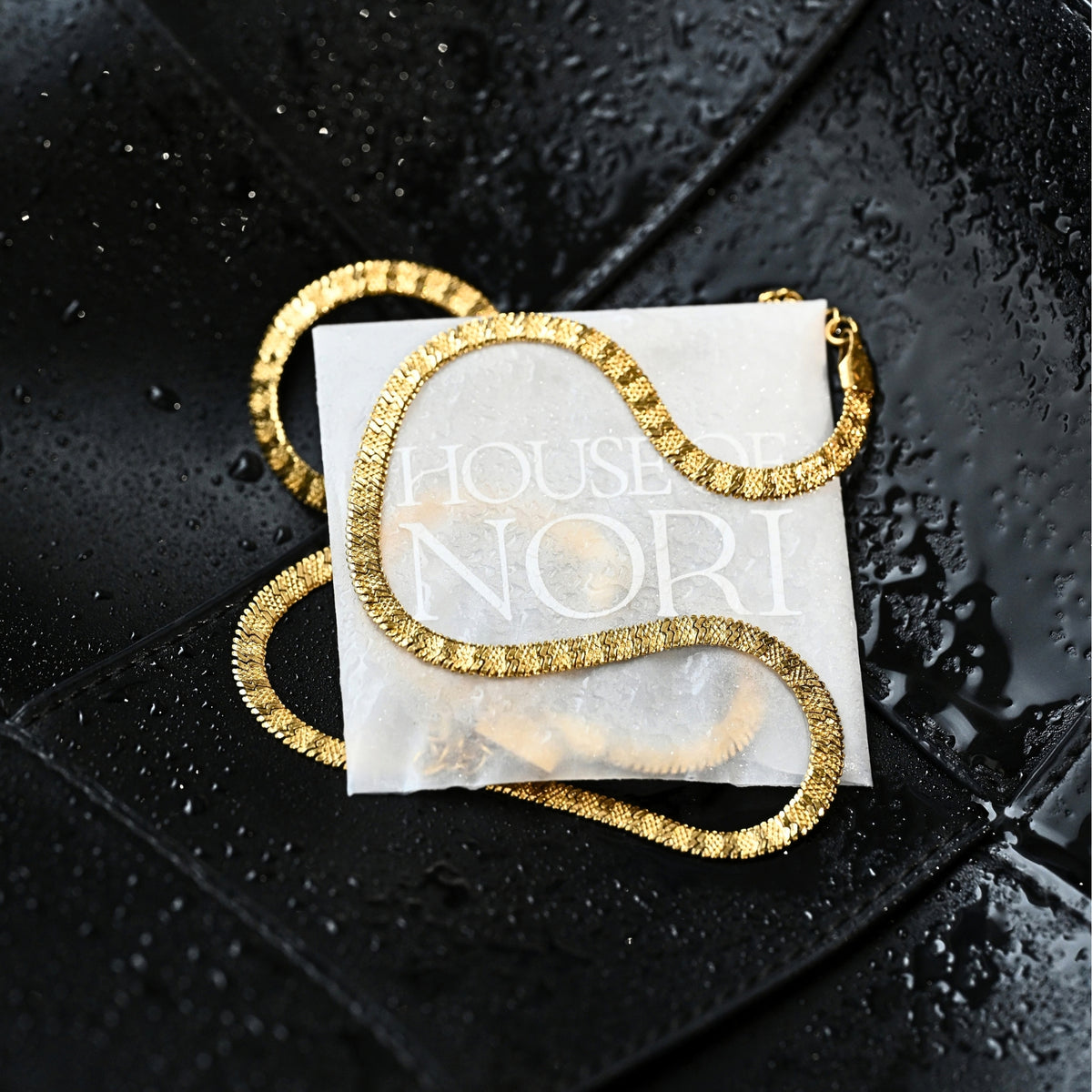 Vintage Snake Chain Necklace