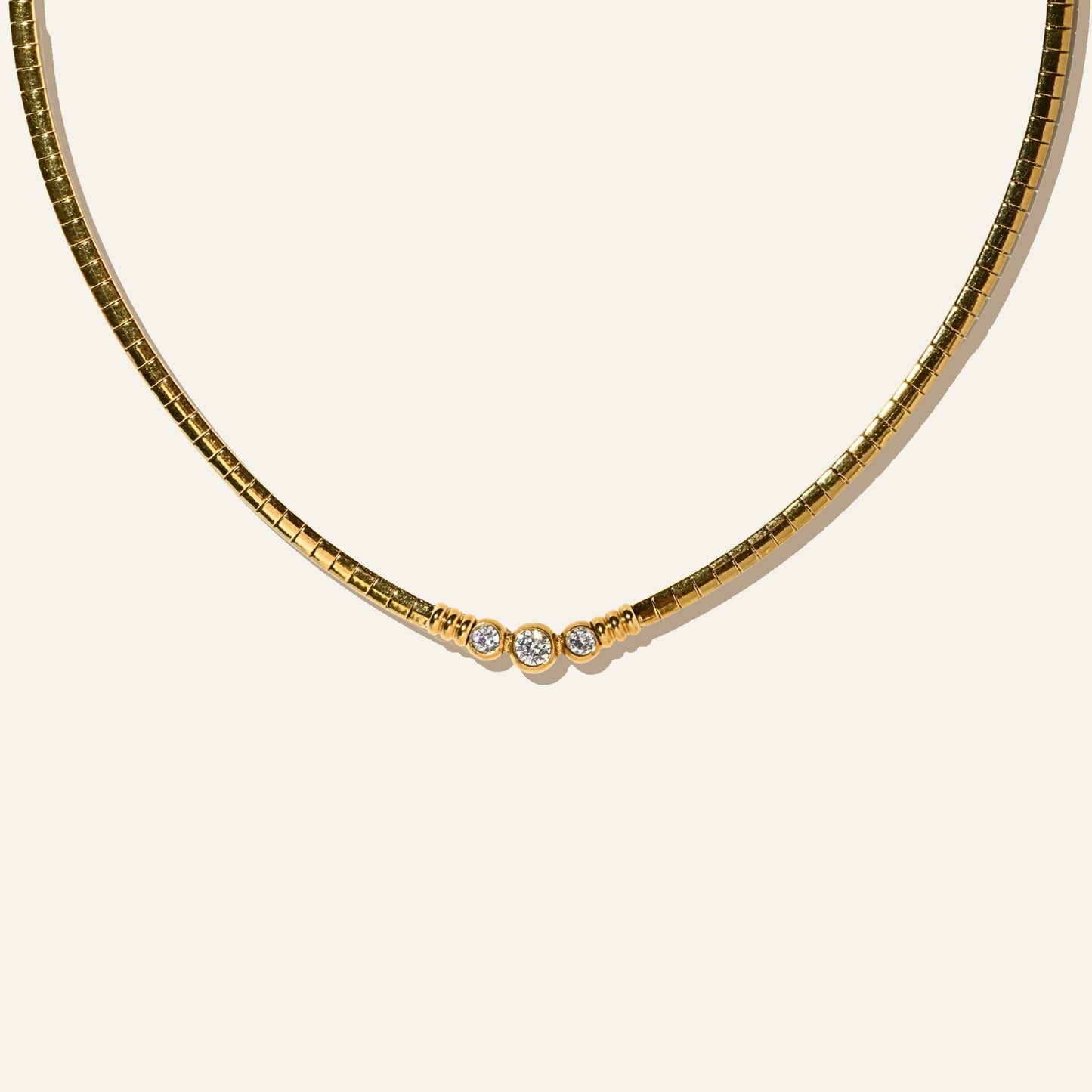 Omega Crystal Necklace