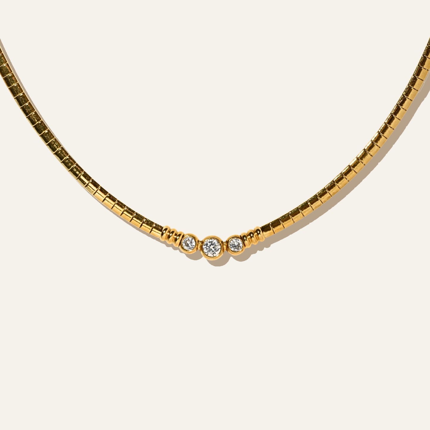 Omega Crystal Necklace