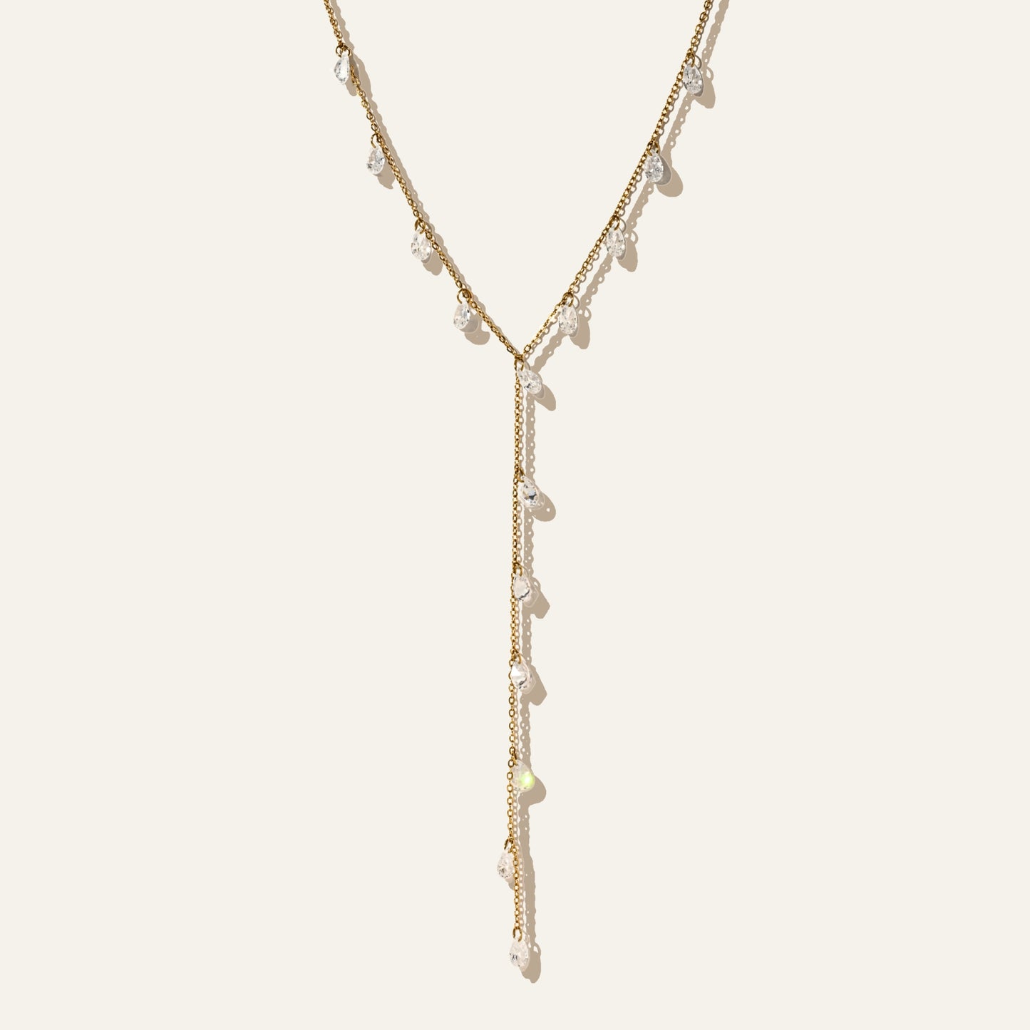 Crystal Y-Necklace