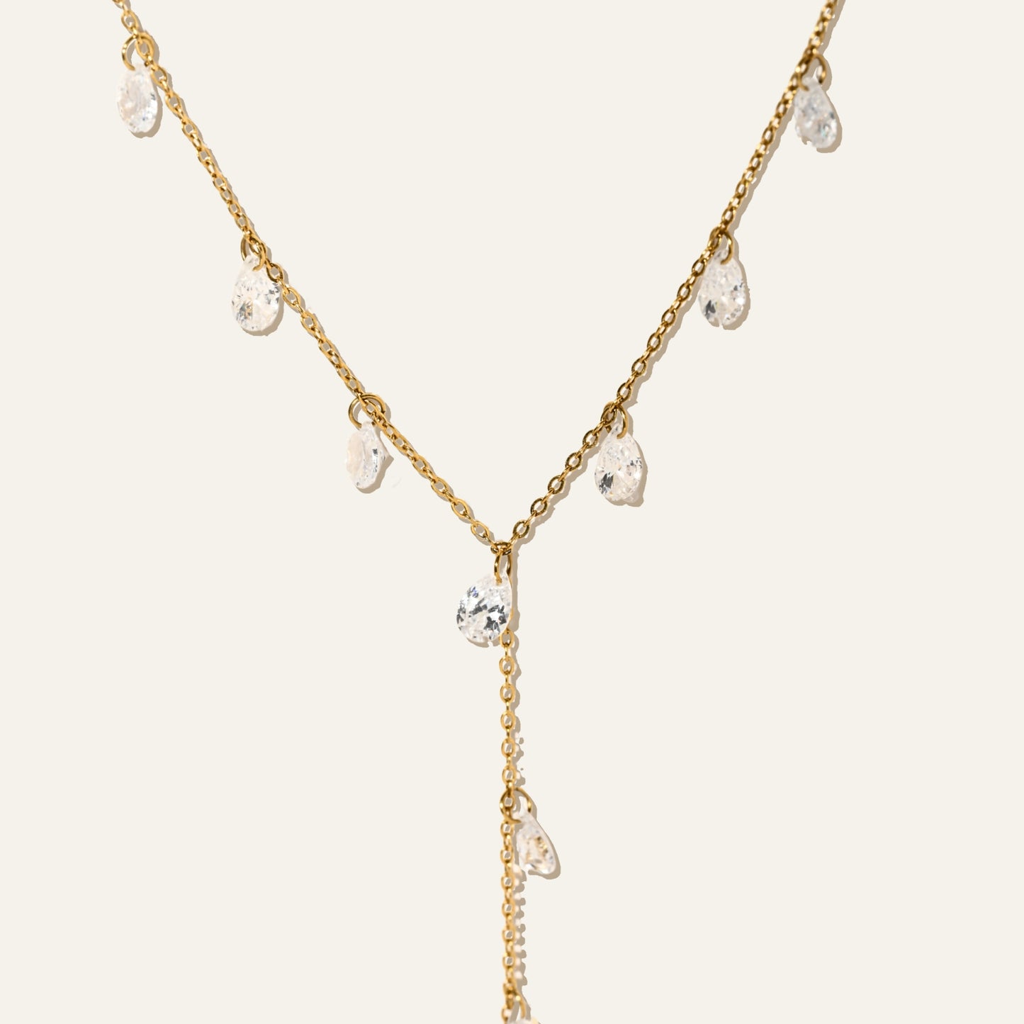 Crystal Y-Necklace