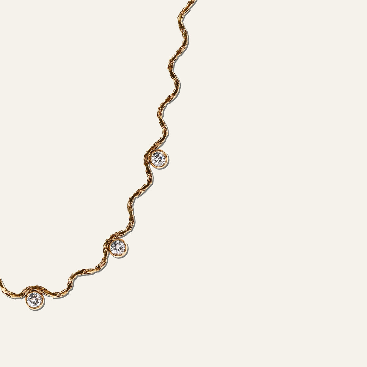 Wave Crystal Necklace