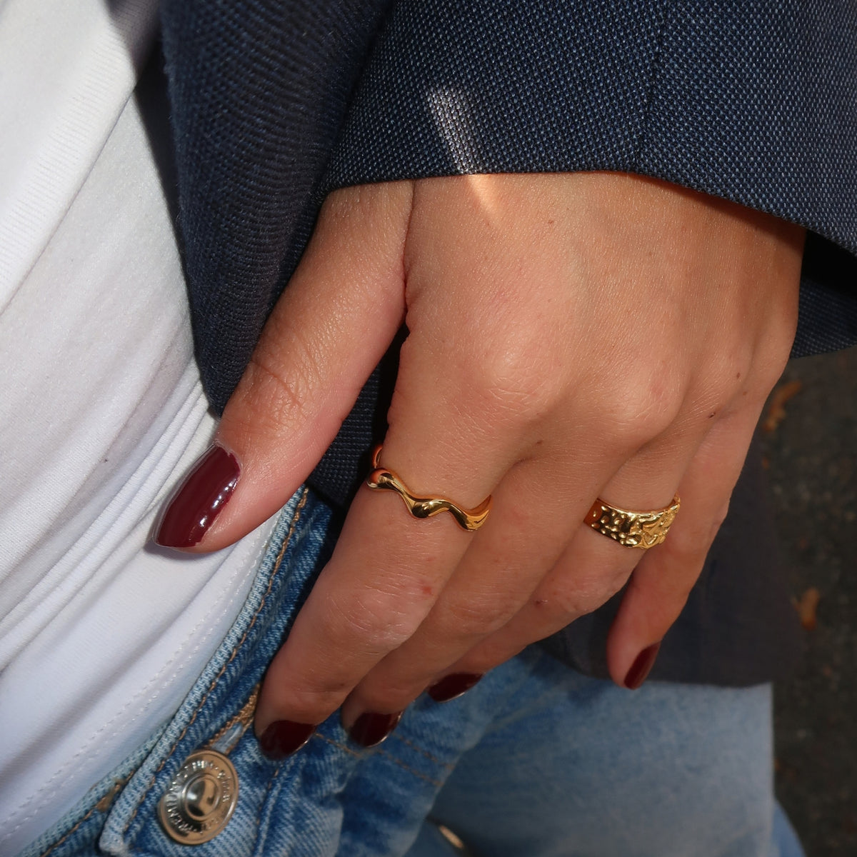 Hammered Ring