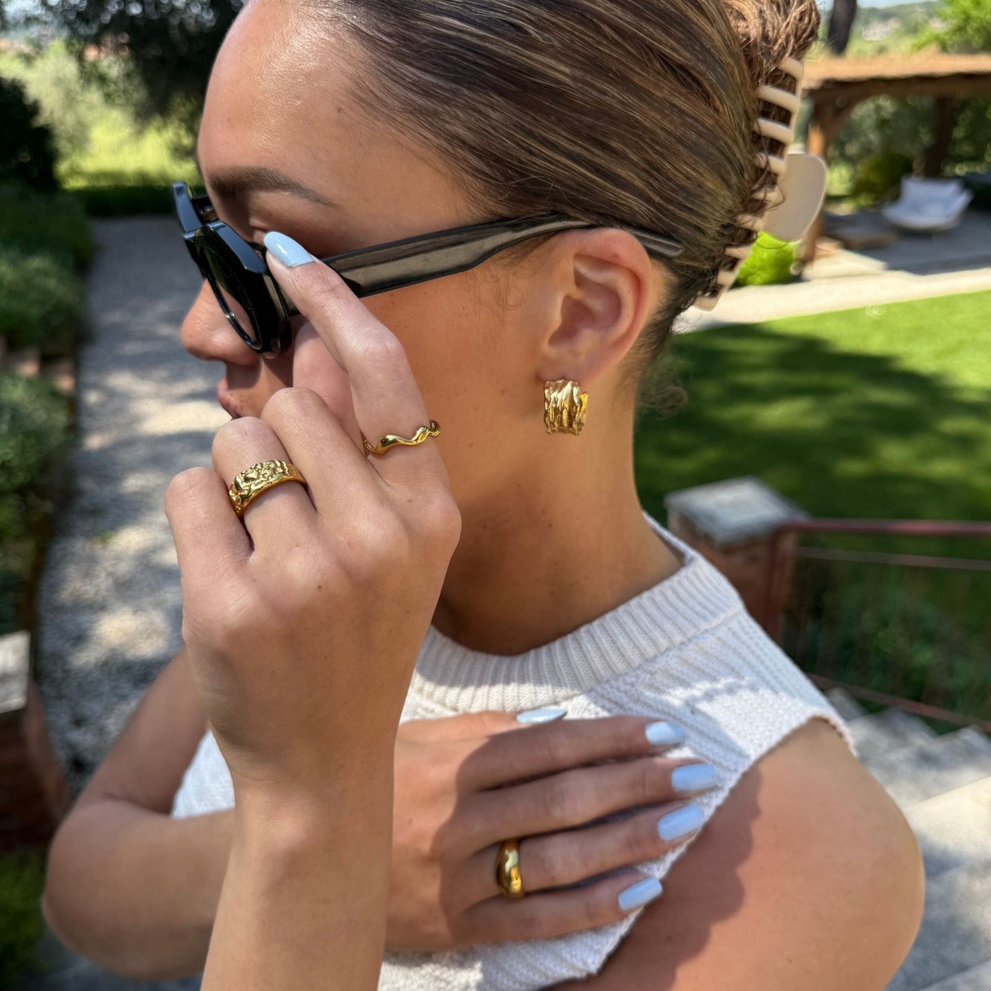 Iconic Bold Hoops