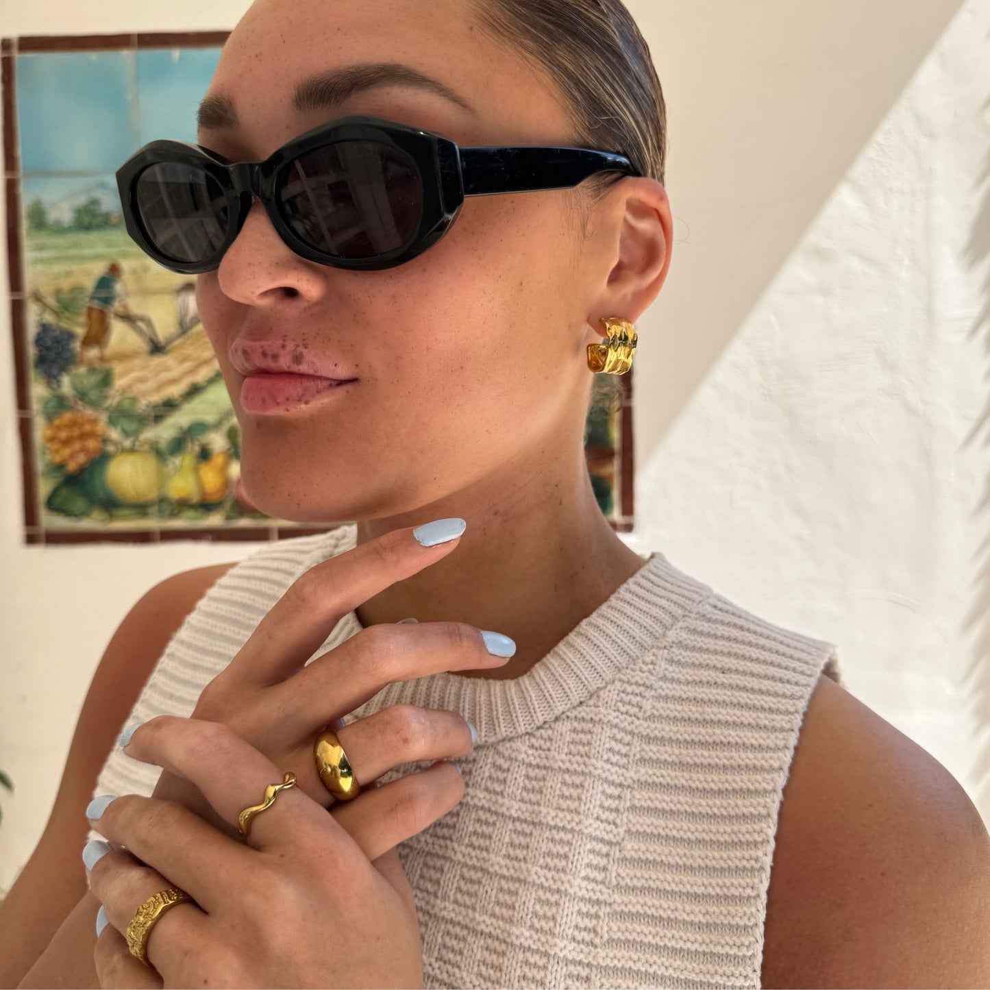 Iconic Bold Hoops