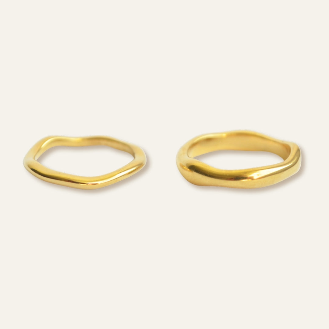 2-Pack Irregular Rings