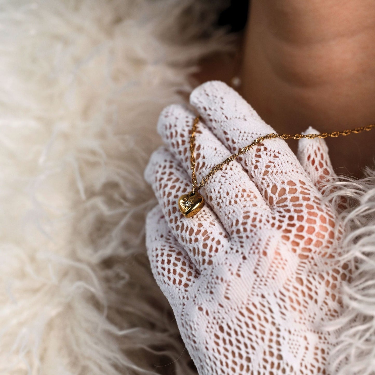 Vintage Heart Necklace