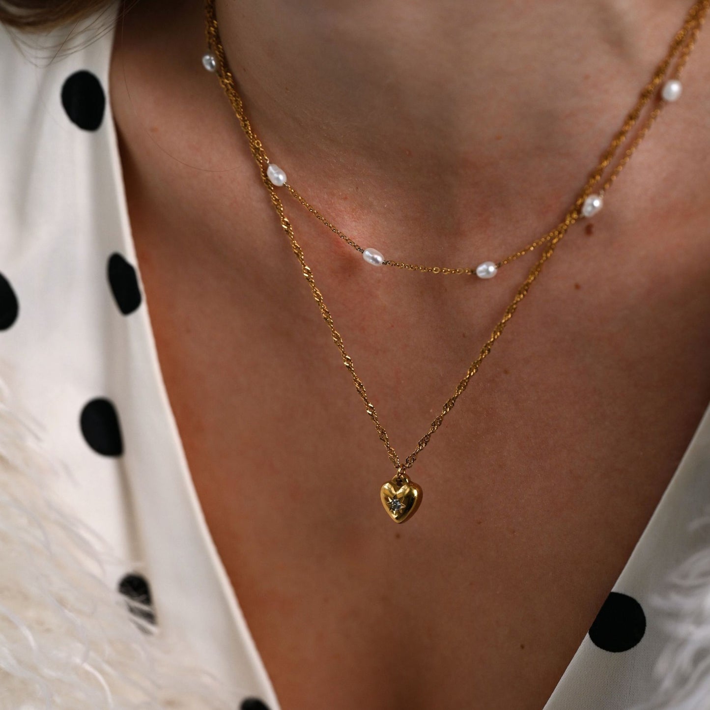 Vintage Heart Necklace