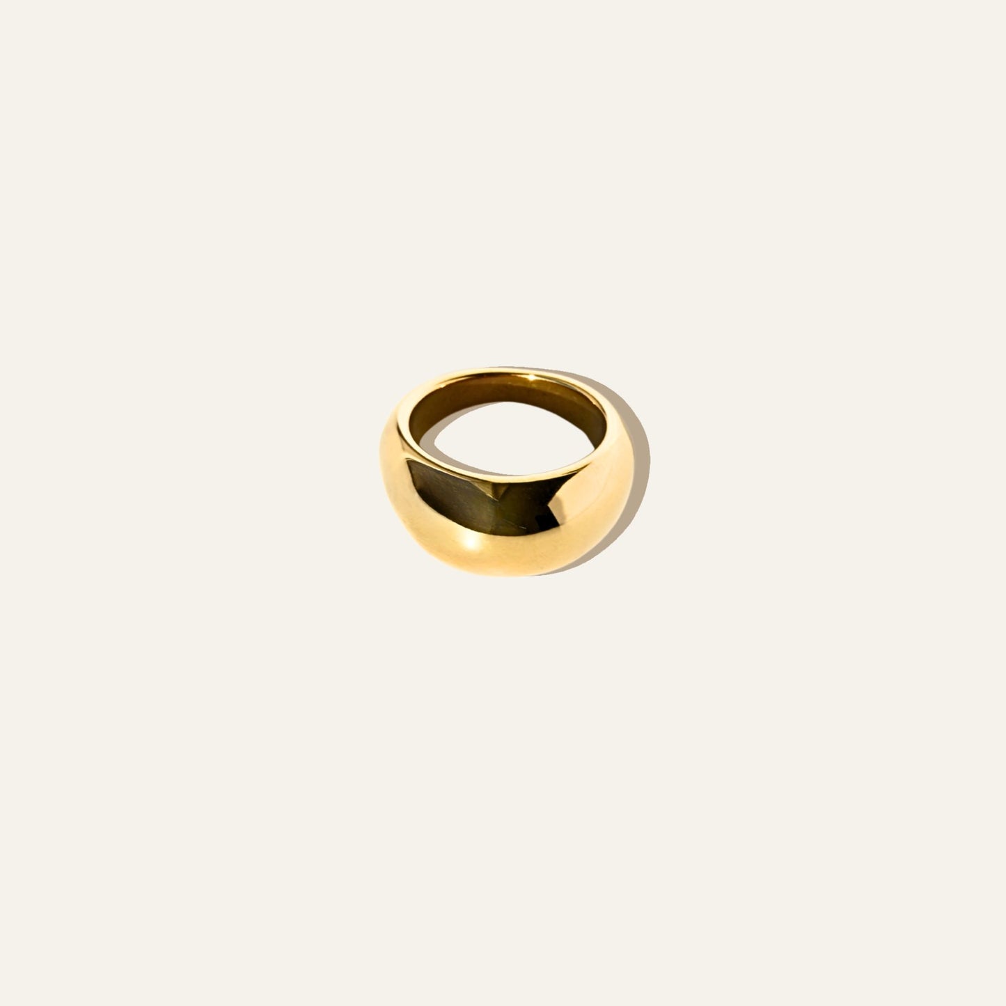 Chunky Statement Gold Ring