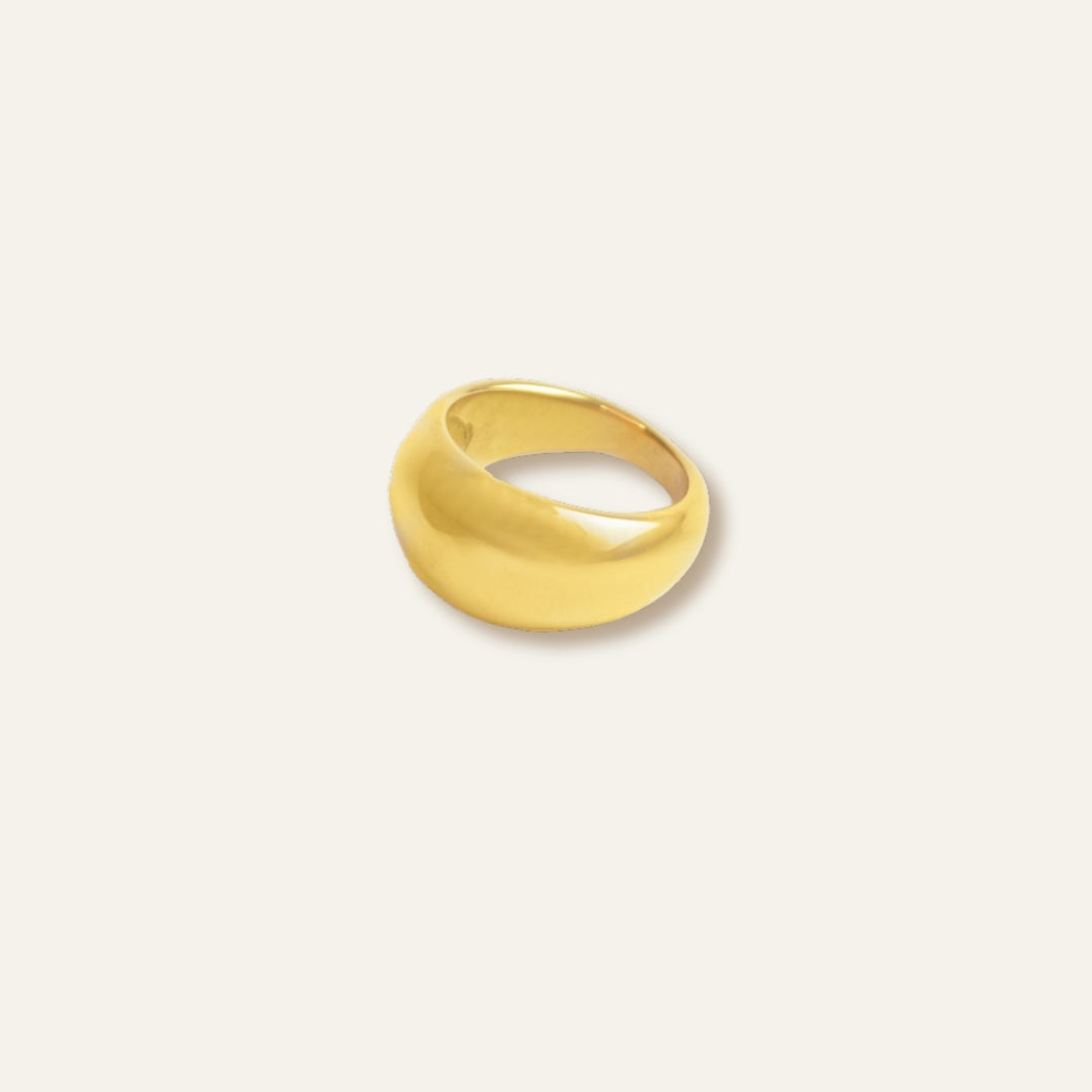 Chunky Statement Gold Ring