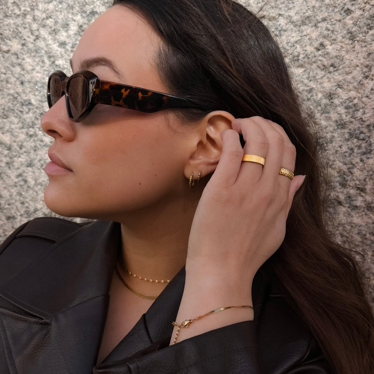 3-Pack Textured Earrings