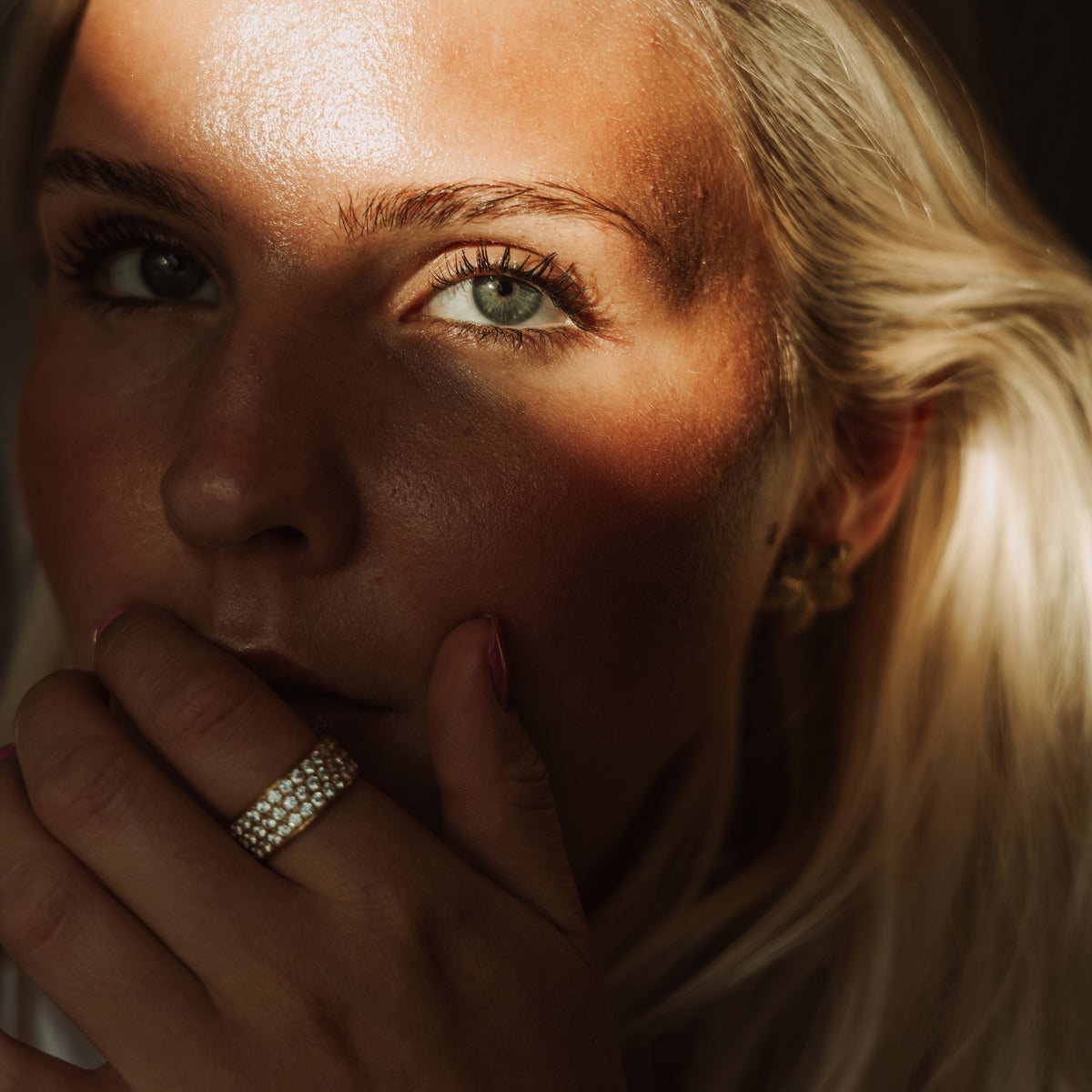 Zirconia Pave Band Ring