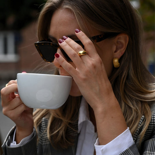 Bold Wave Ring