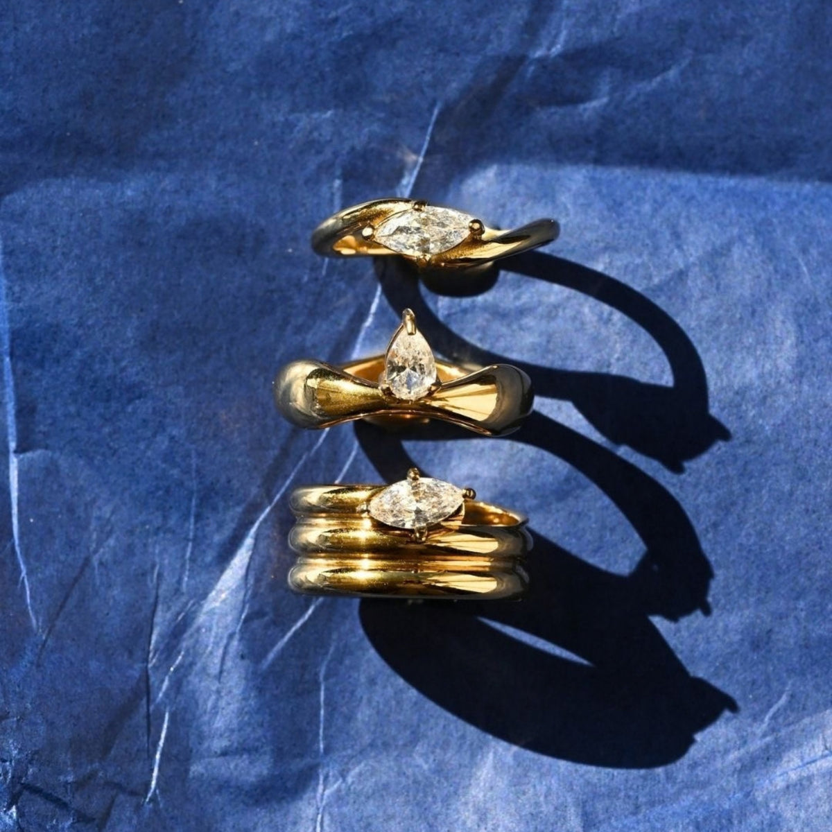 Marquise Stacking Ring