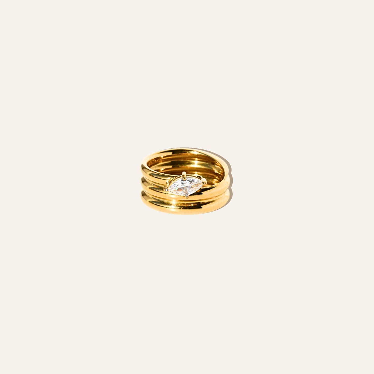 Marquise Stacking Ring
