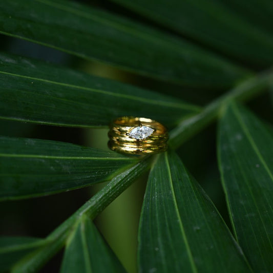 Marquise Stacking Ring