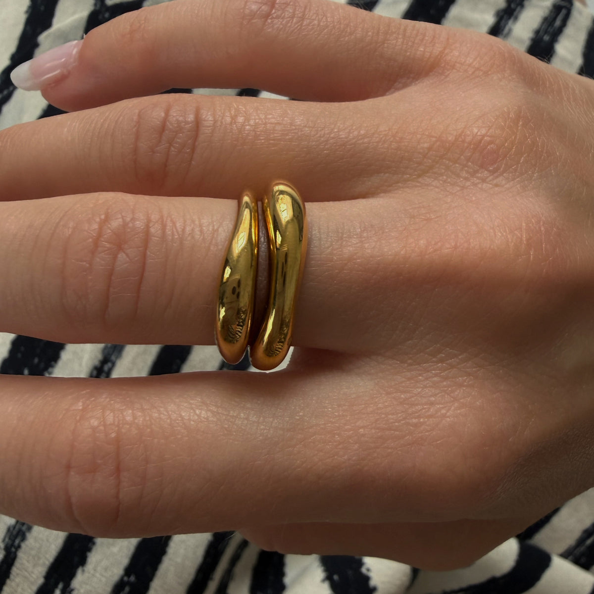 2-Pack Dune Rings